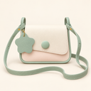 Pastel Bloom Mini Crossbody Bag